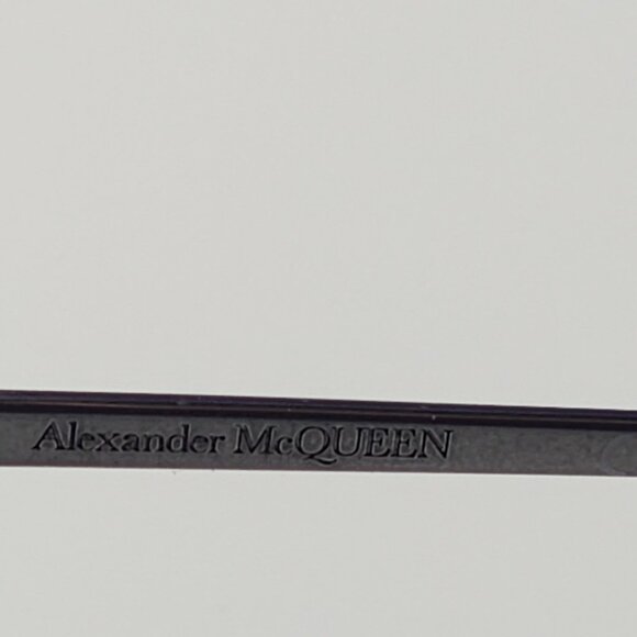 Alexander McQueen  Oversize XL 99 01 140 Oversize Women Dark Sunglasses - Picture 4 of 8